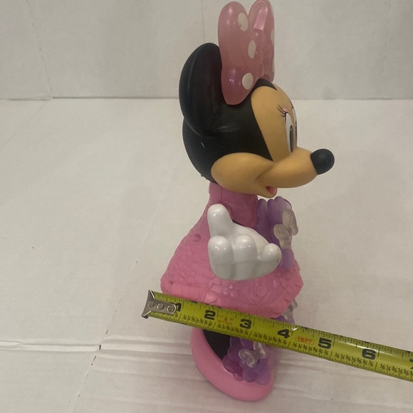 DISNEY talking singing Minnie Mouse light up push press flower toy colors - Picture 12 of 13